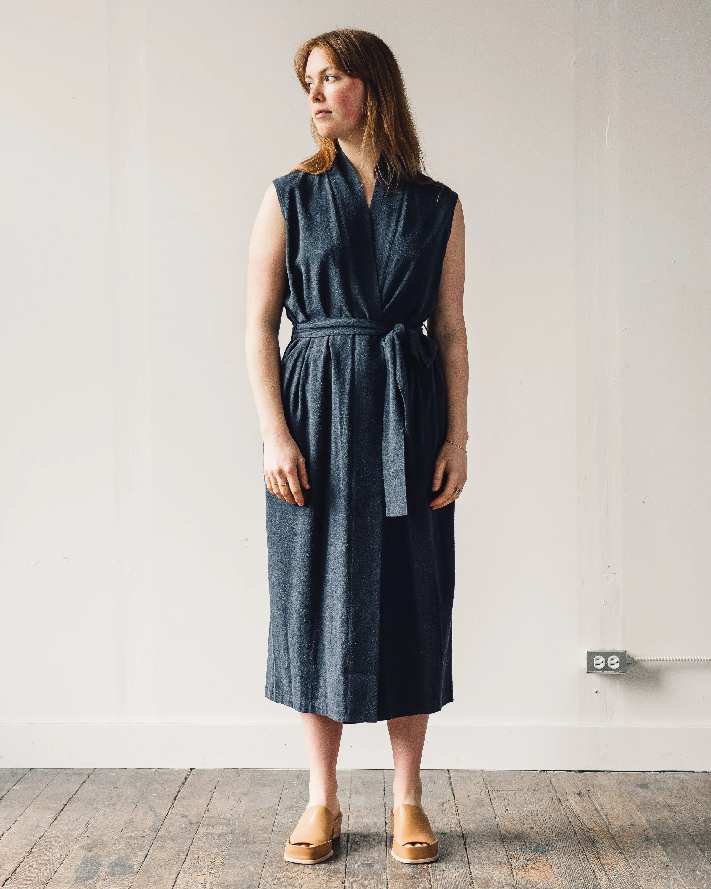 7115 Karate Vest Dress, Navy