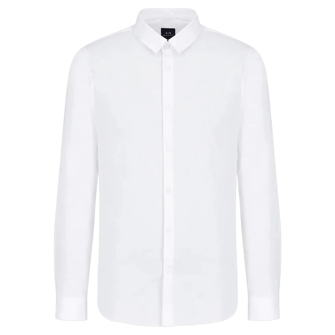 Armani Exchange Long Sleeve Poplin Shirt