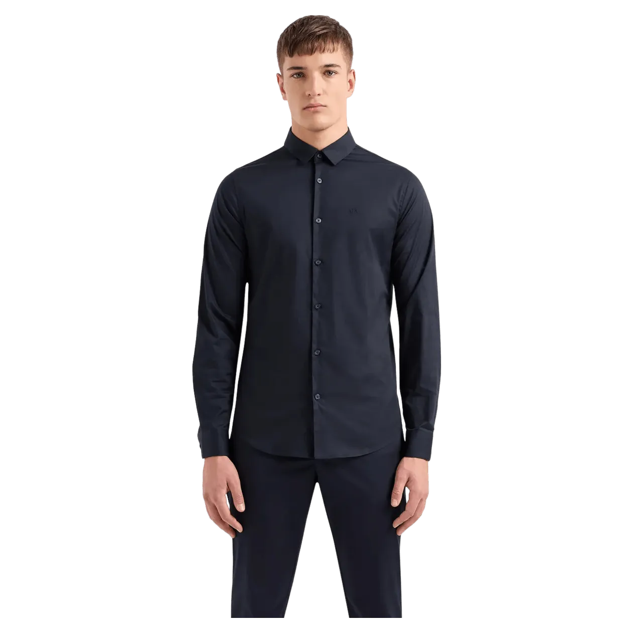 Armani Exchange Long Sleeve Poplin Shirt