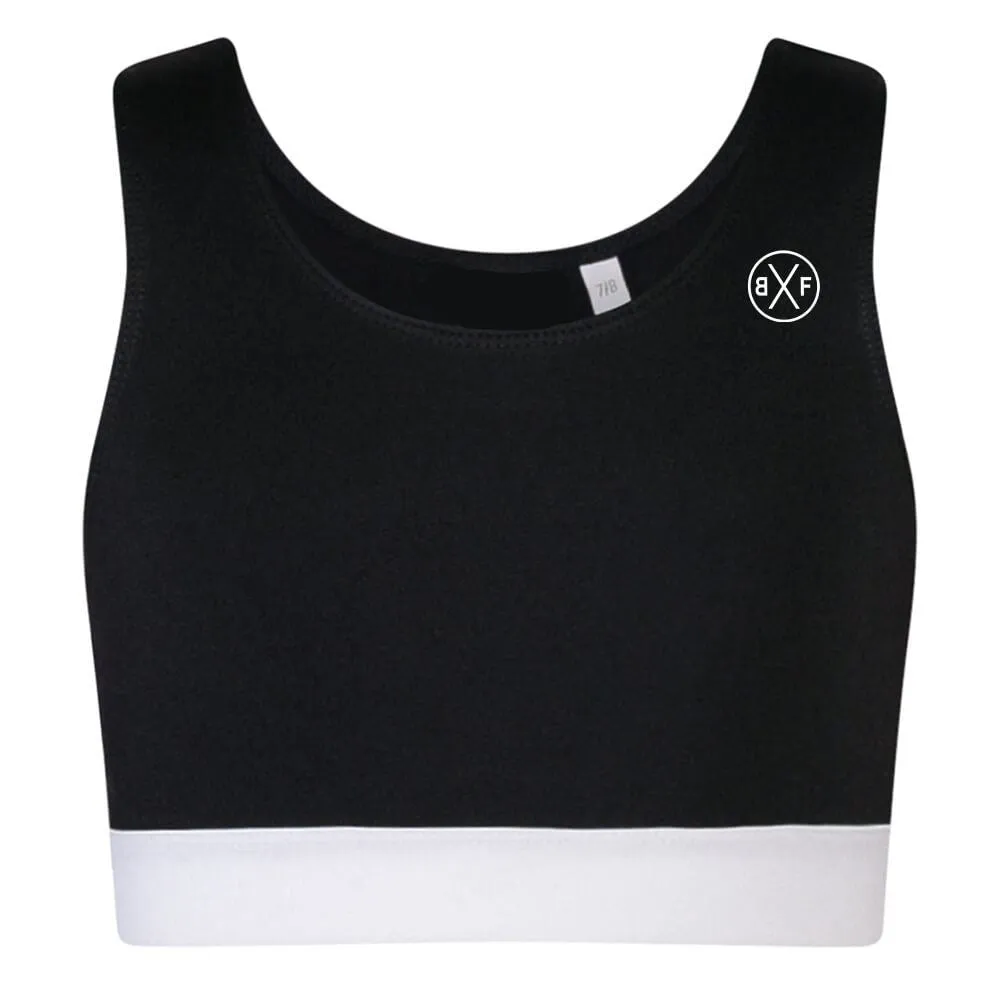 Bxf Kids Contrast Crop Top