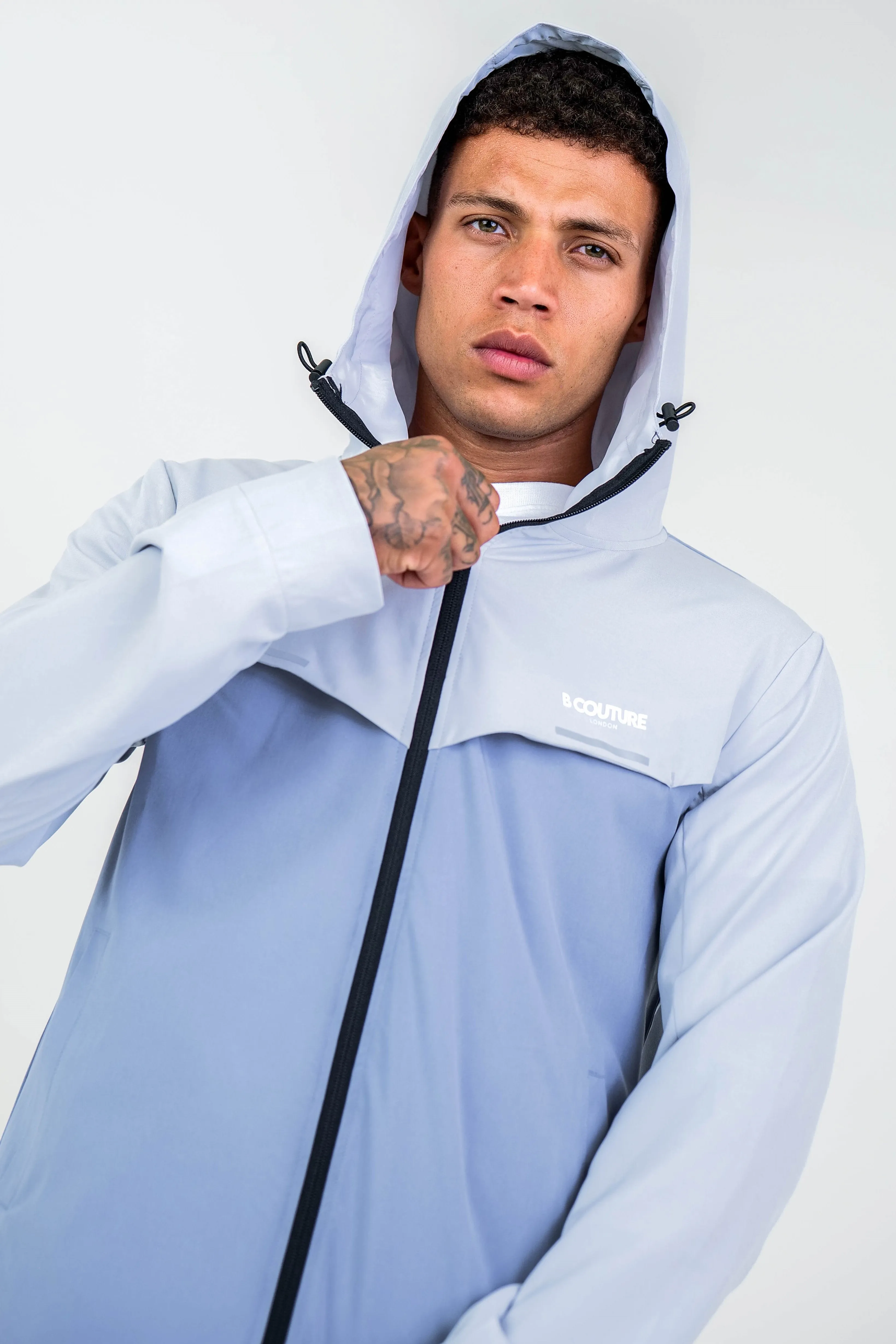 Chepstow Tech Windbreaker Jacket - Grey