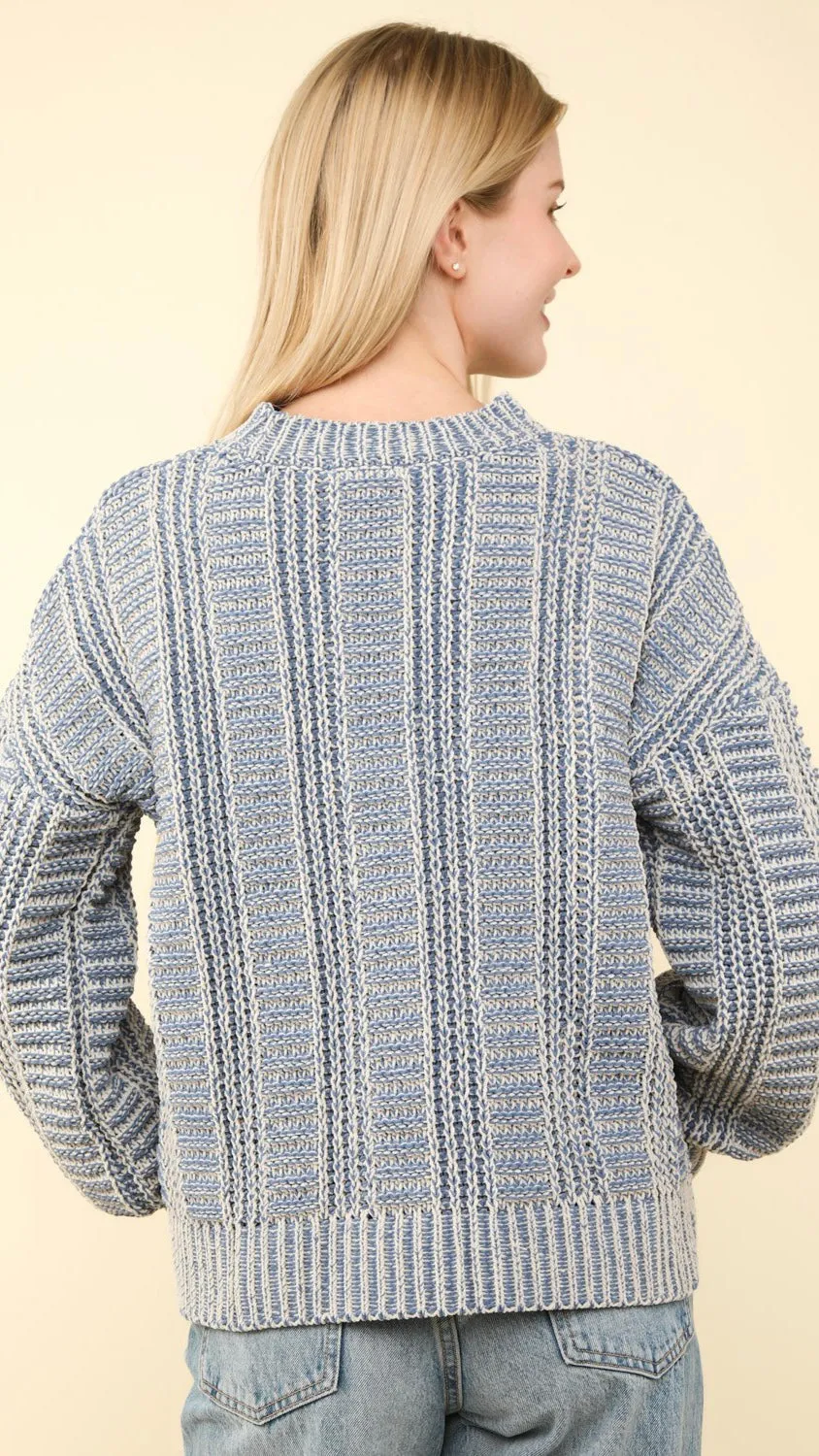 Cuddle Chenille Textured Sweater