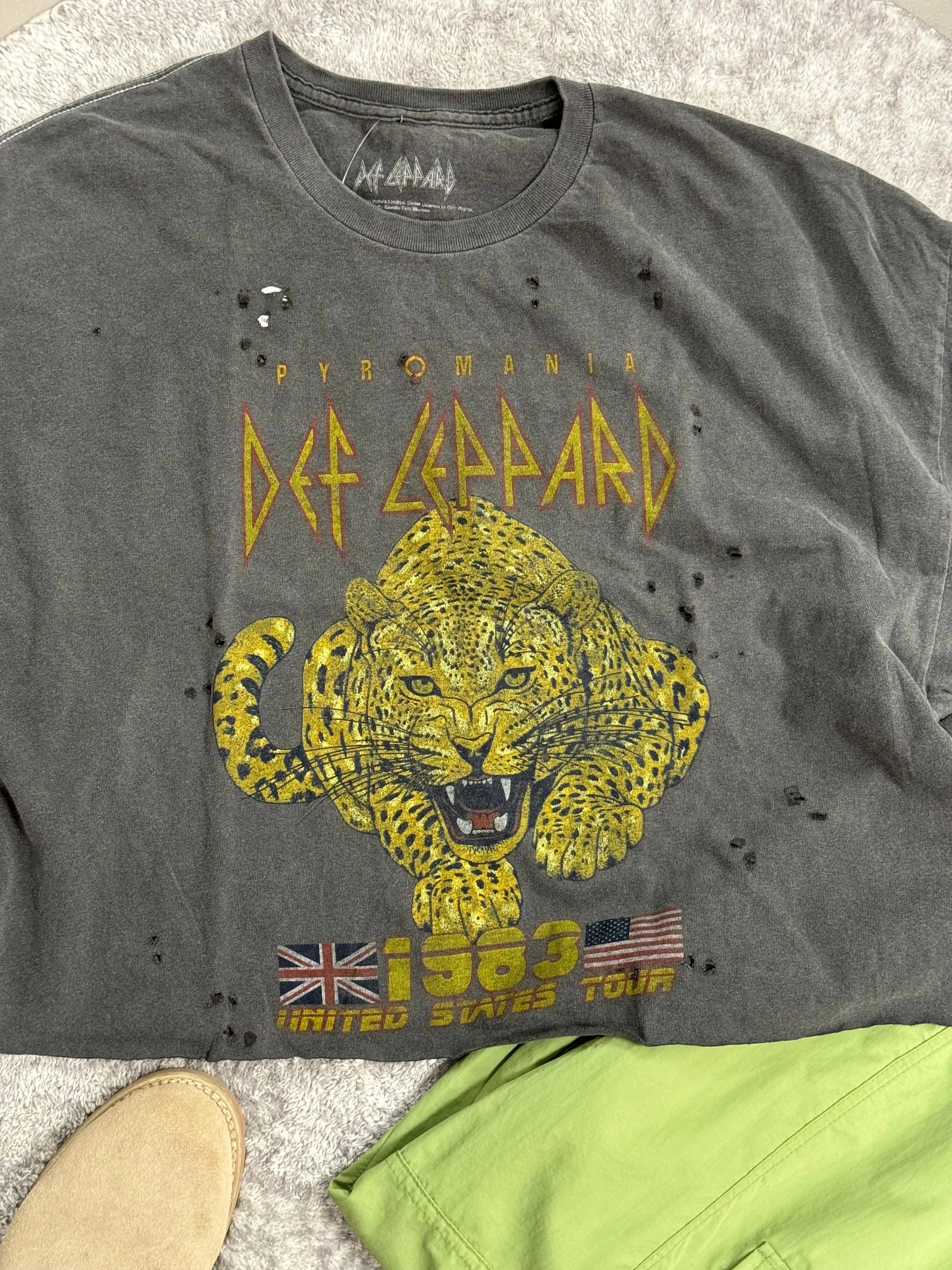 Def Leppard Tour 1983 Tee