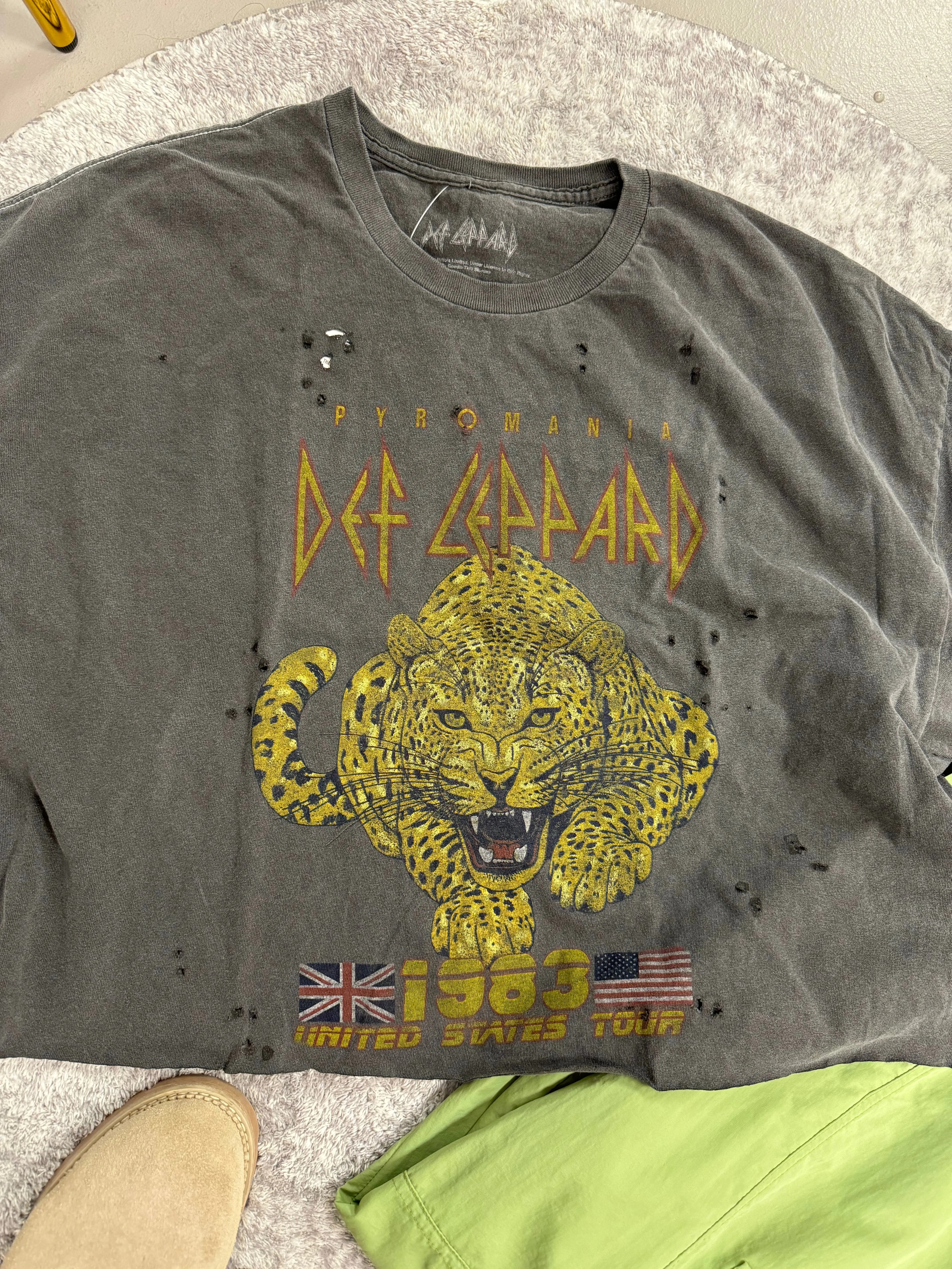 Def Leppard Tour 1983 Tee