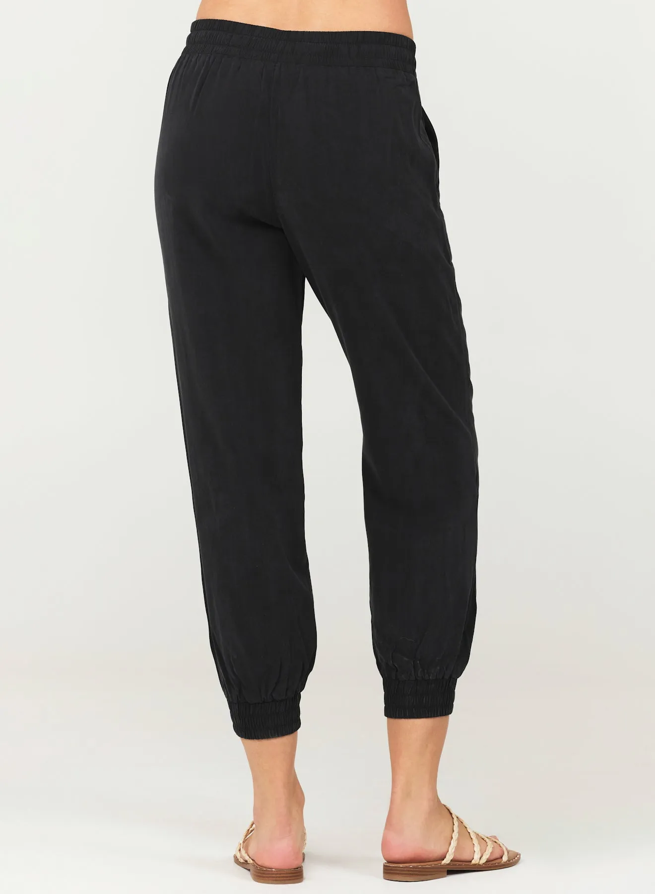 Easy Drawstring Jogger - Vintage Black