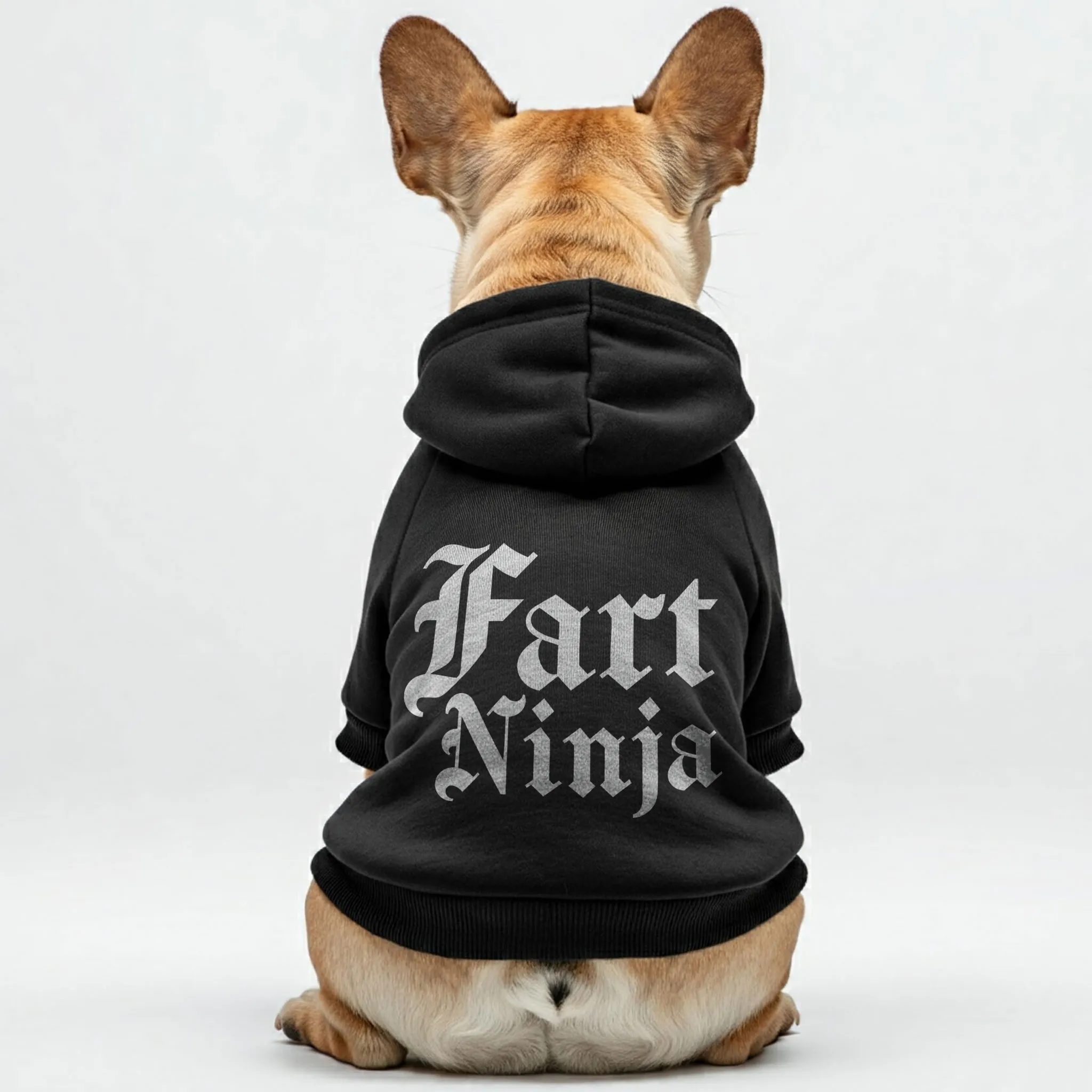 Fart Ninja - Personalized French Bulldog Hoodies with Funny Quotes – Stylish, Cozy, and Premium 100% Cotton