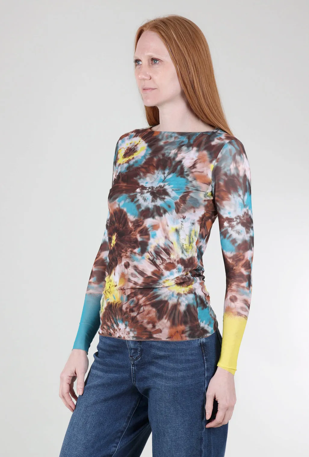 Florence Double Sheer Top, Mystic Dye