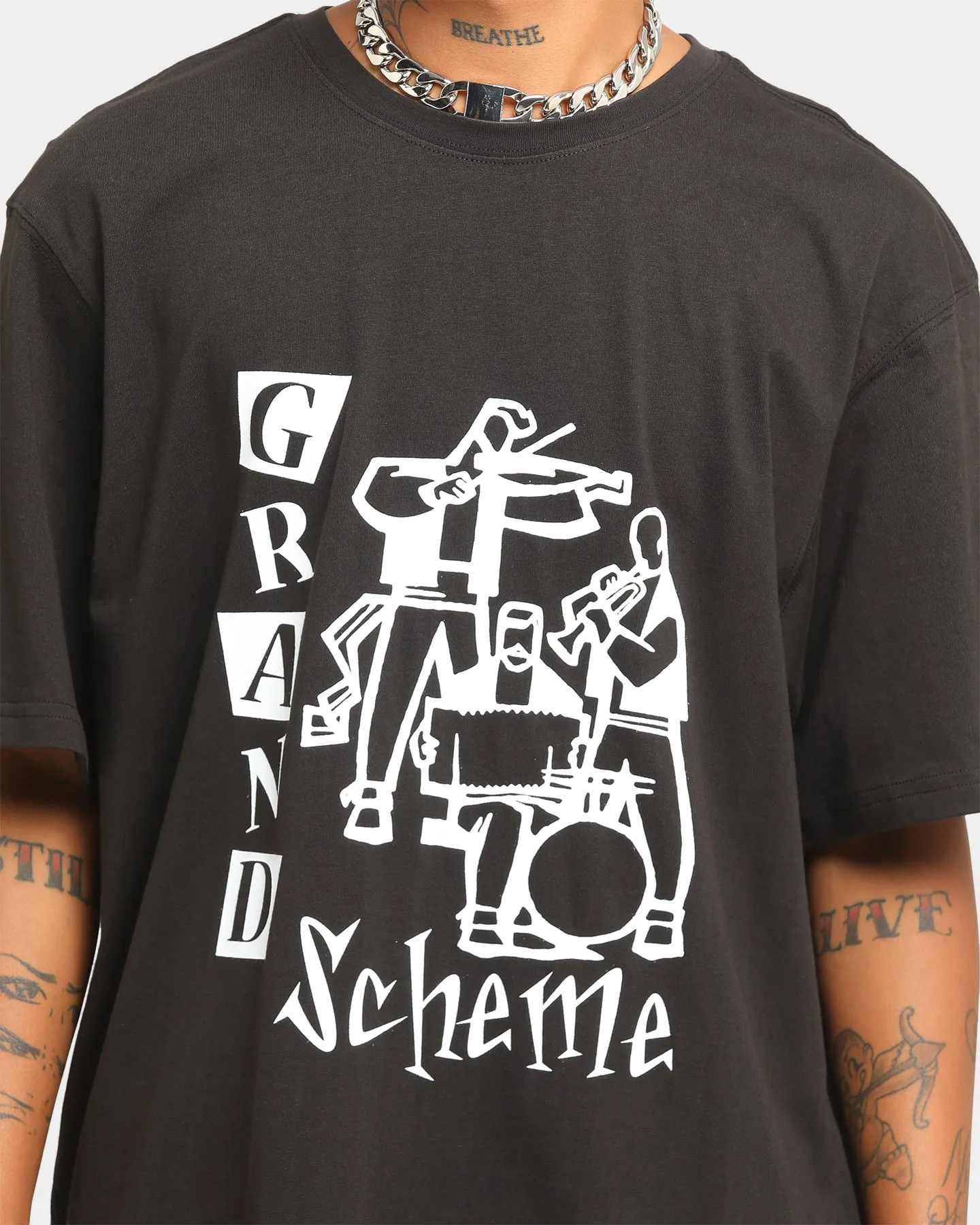 Grand Scheme Band Short Sleeve T-Shirt Black