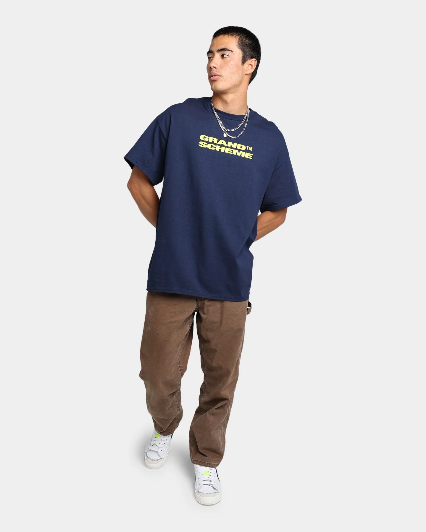 Grand Scheme Team T-Shirt Navy