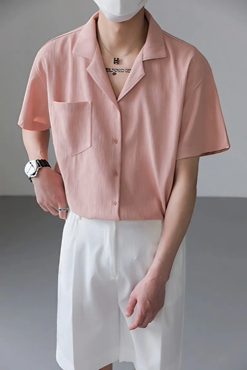 GS No. 119 Loose Short-sleeves Shirt