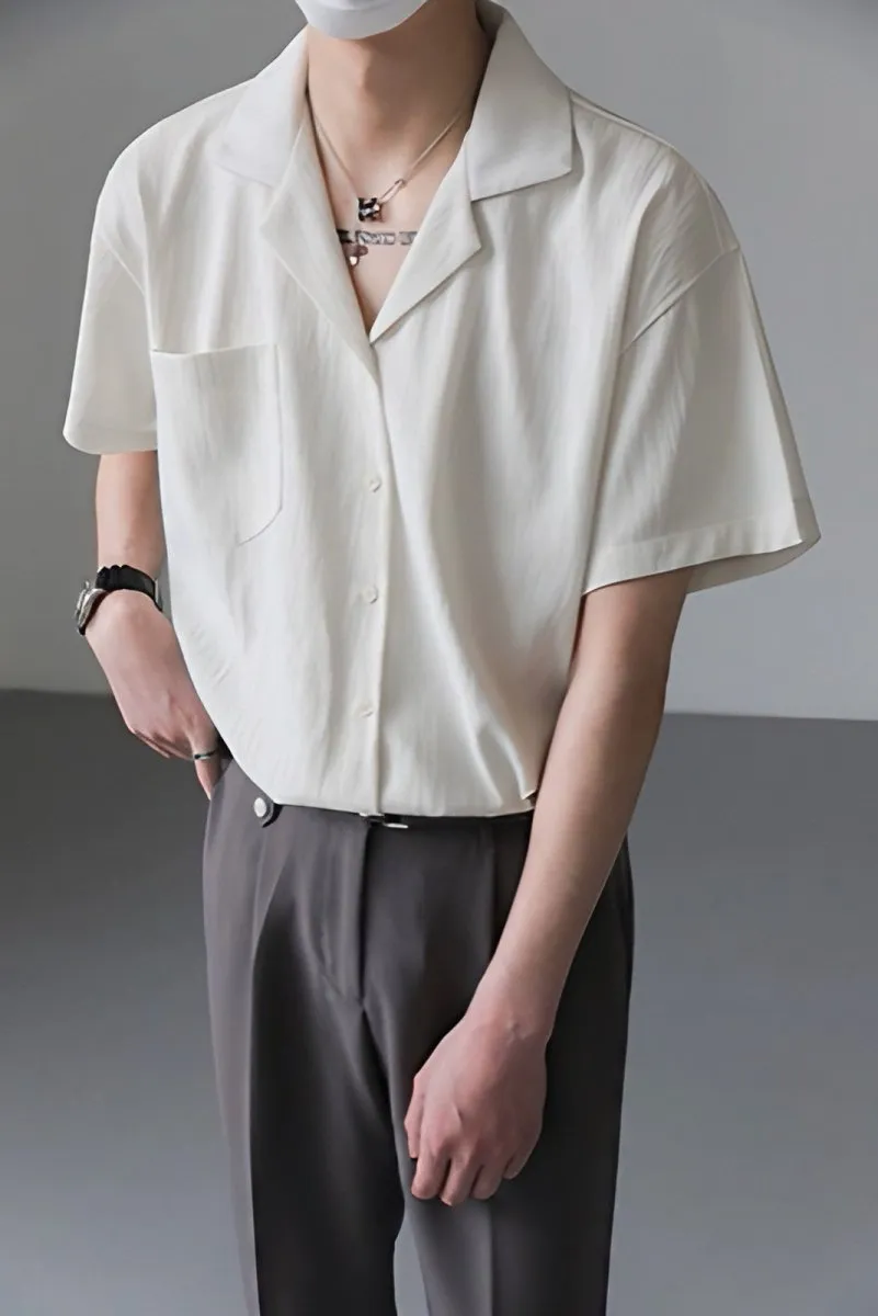 GS No. 119 Loose Short-sleeves Shirt