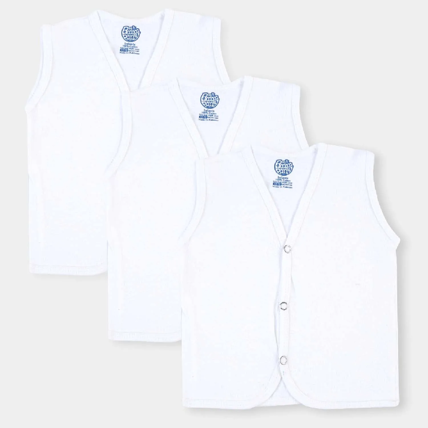 Infant Sando Vest |Pack of 3