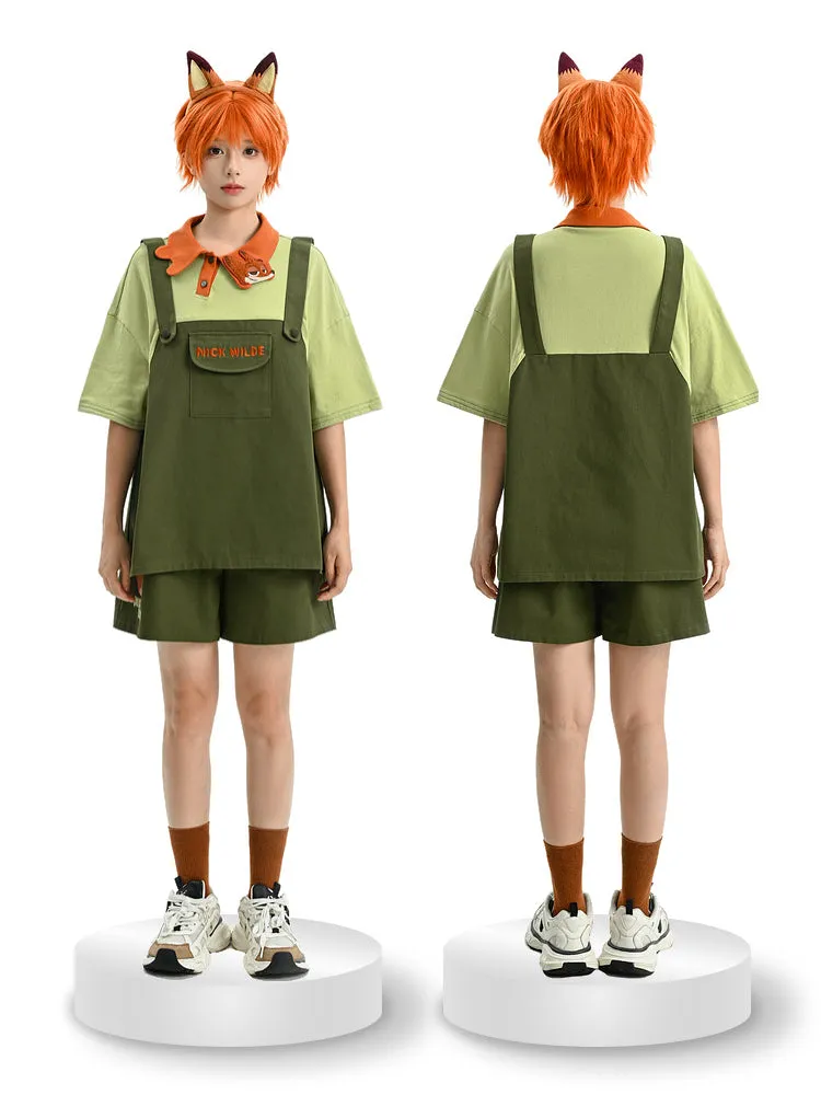 Judy & Nick Faux Two Pieces Loose Polo Shirts