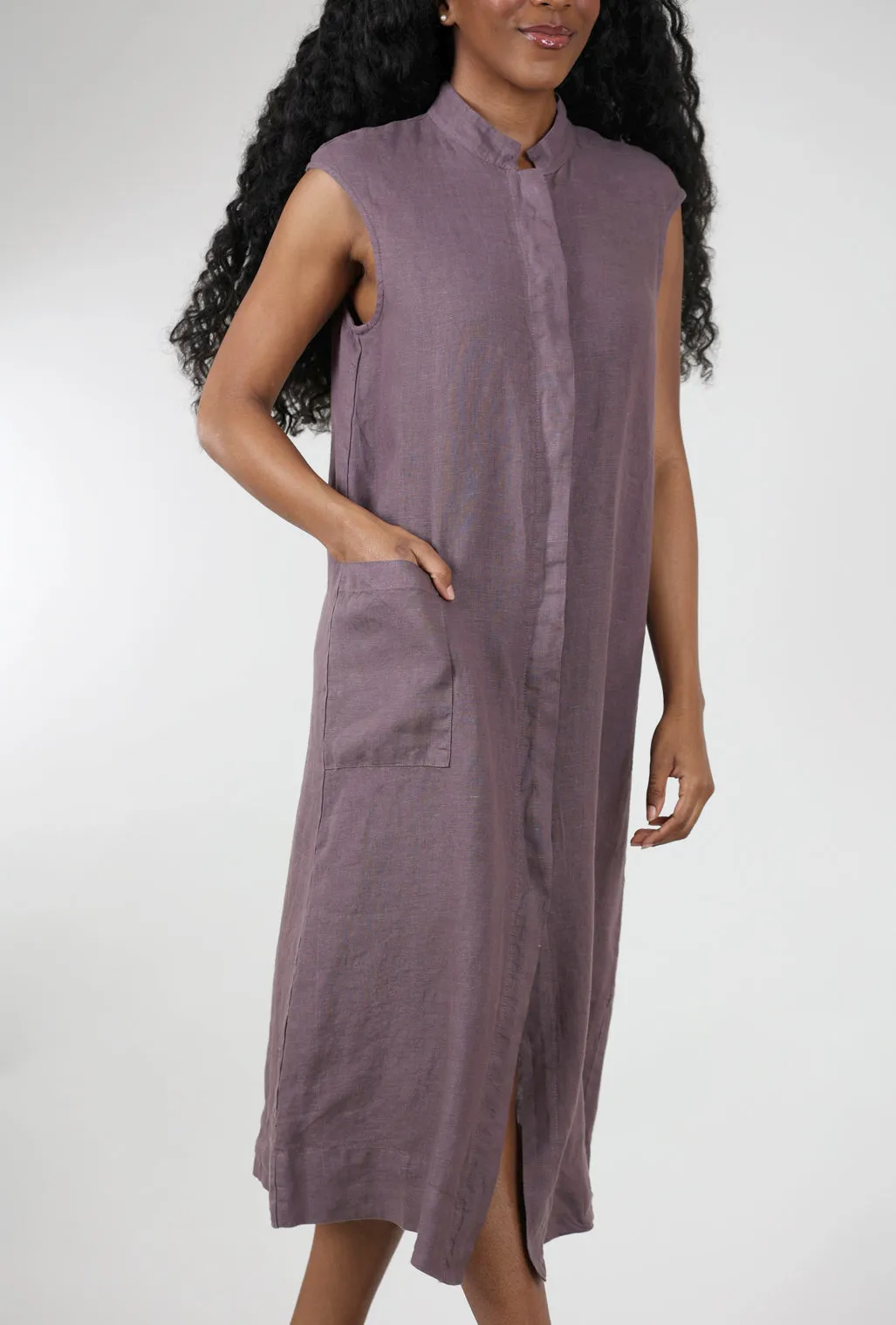 Keaton Vest Dress, Hellebore