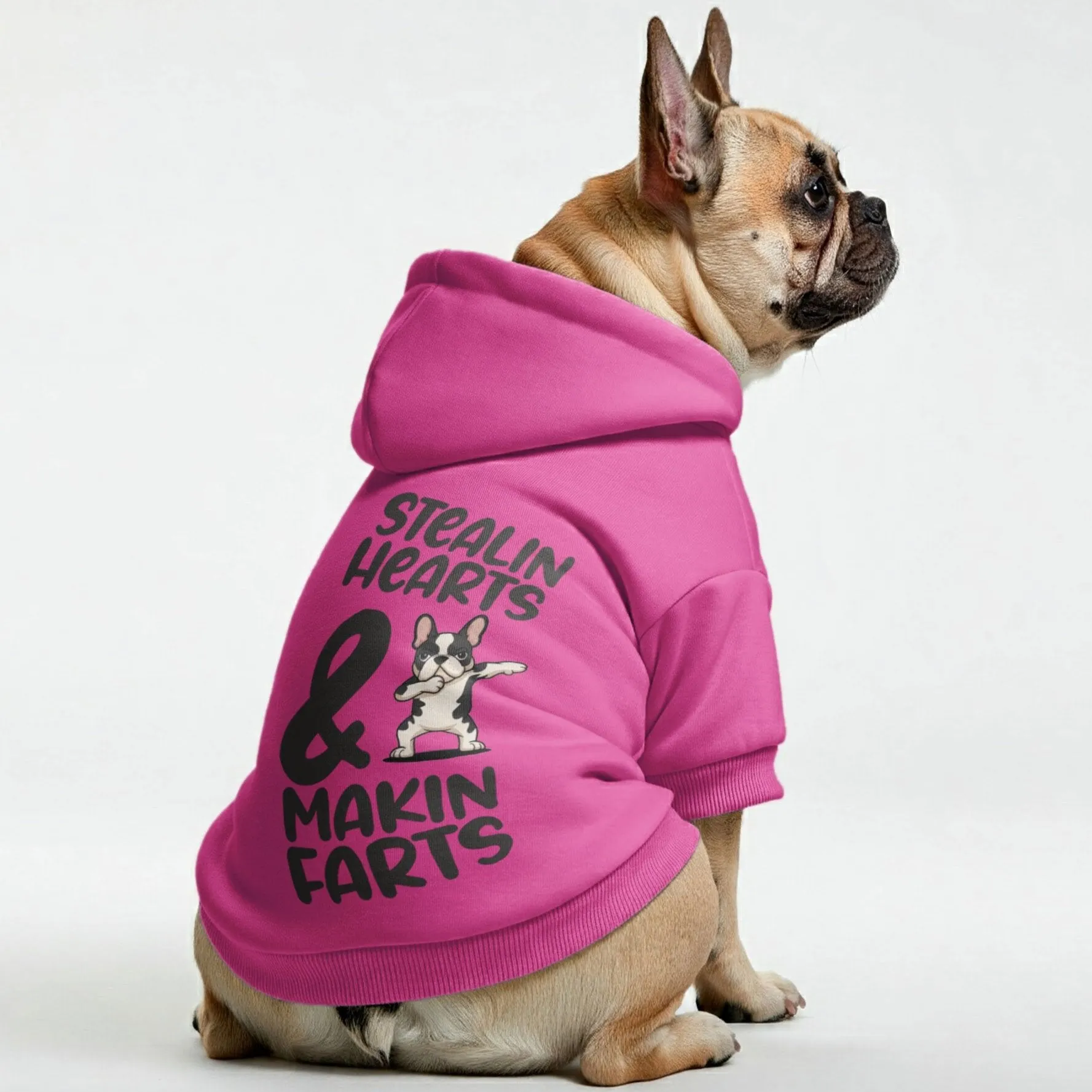 Makin Farts - Personalized French Bulldog Hoodies with Funny Quotes – Stylish, Cozy, and Premium 100% Cotton