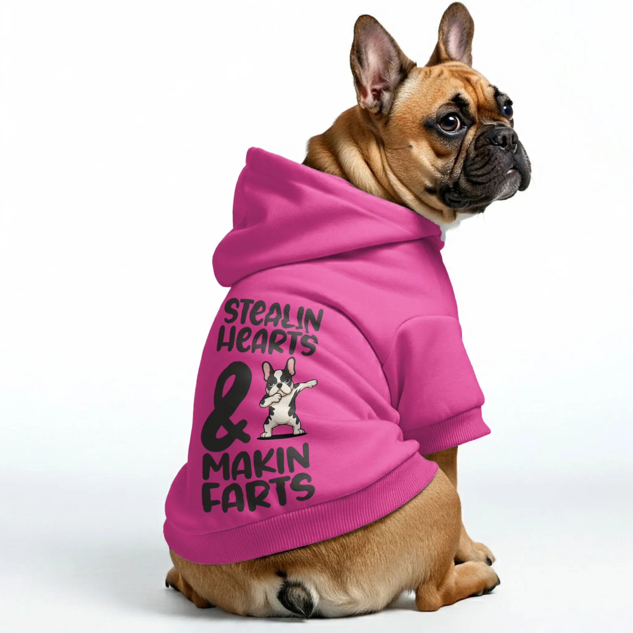 Makin Farts - Personalized French Bulldog Hoodies with Funny Quotes – Stylish, Cozy, and Premium 100% Cotton