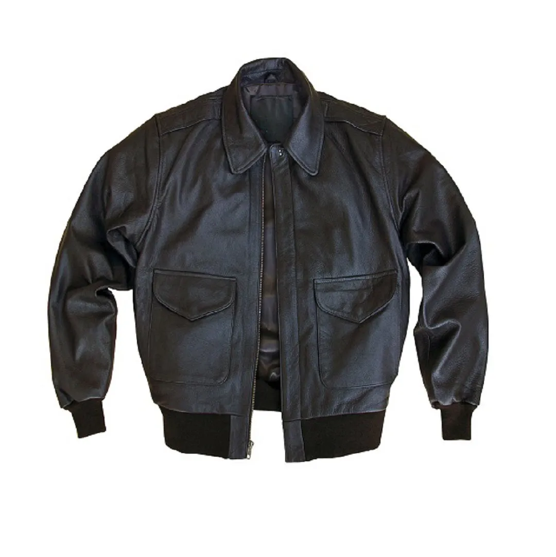 Men’s Modern A-2 Goatskin Jacket