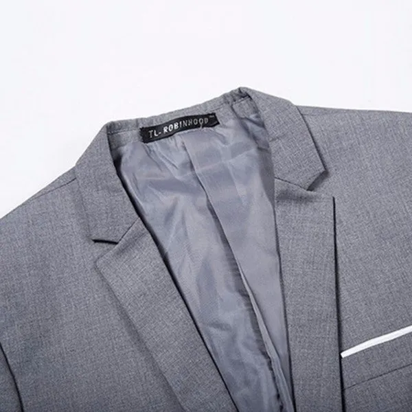 Men's Spring/Autumn Formal Business Blazer