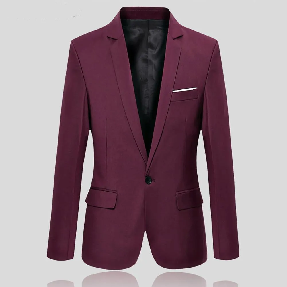 Men's Spring/Autumn Formal Business Blazer