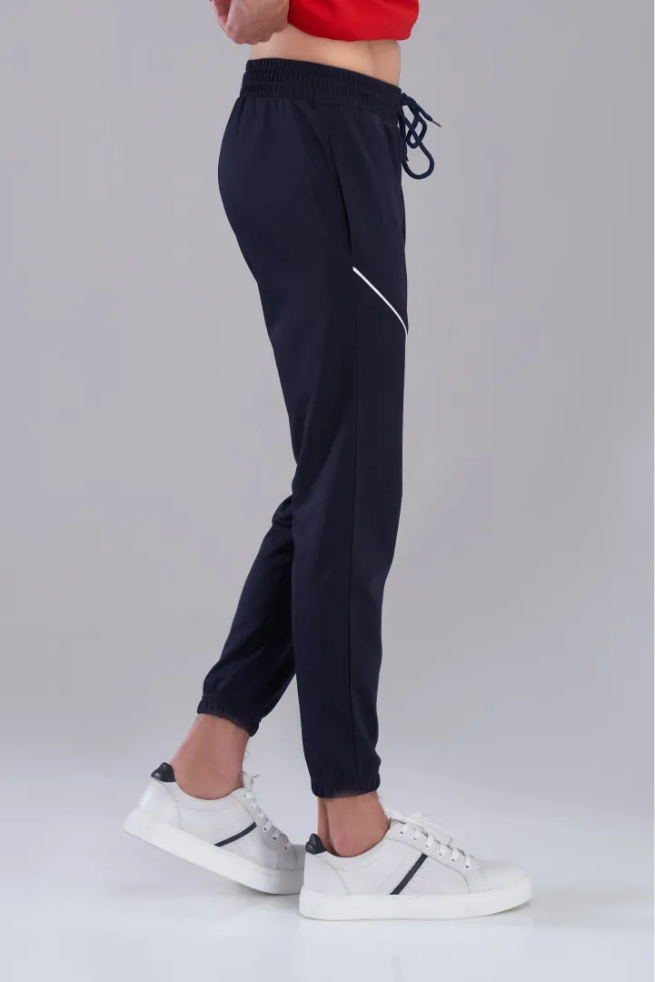 Navy Blue Emerge Track Trouser -  Men