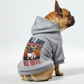 No Bite - Personalized French Bulldog Hoodies with Funny Quotes – Stylish, Cozy, and Premium 100% Cotton