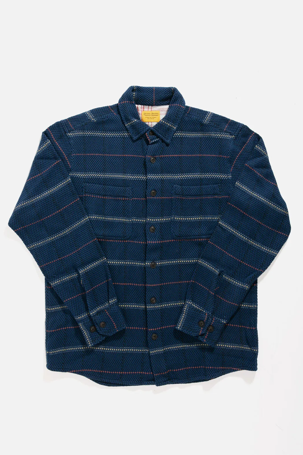 Original Madras Overshirt / Chevron Weave