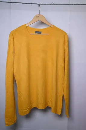 Papaya Yellow Large Cozy Sweatshirt