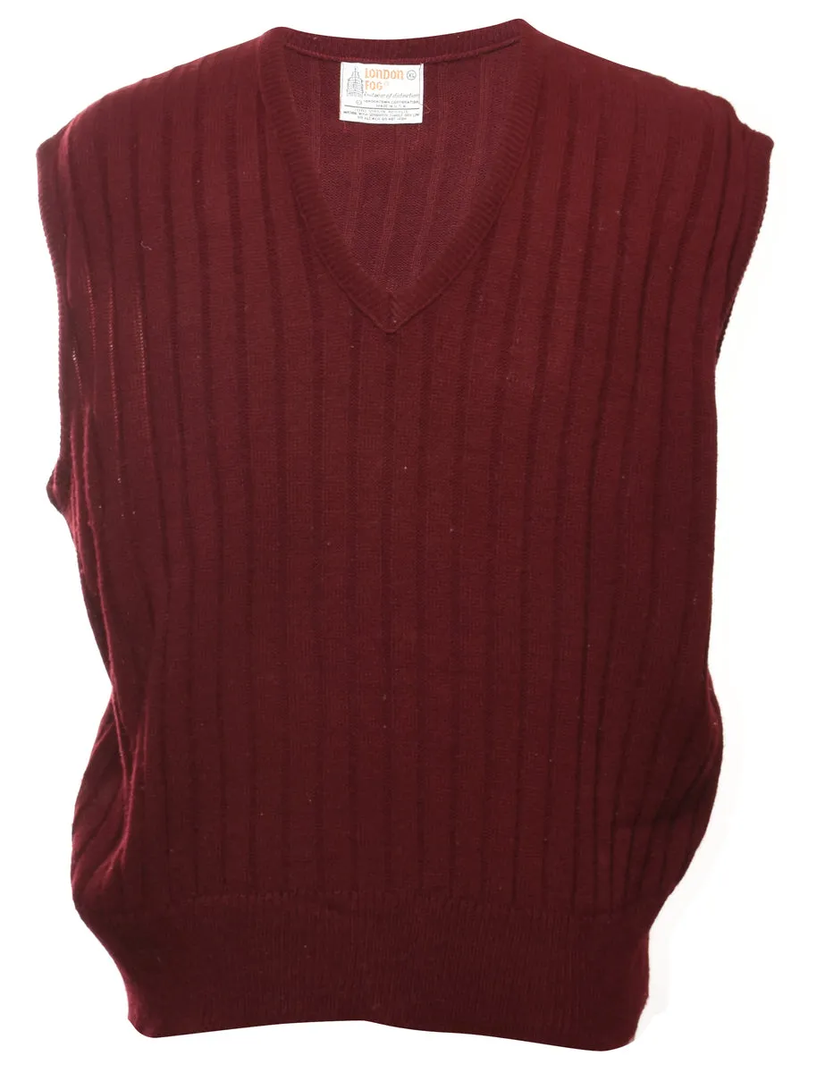 Plum Vest - XL