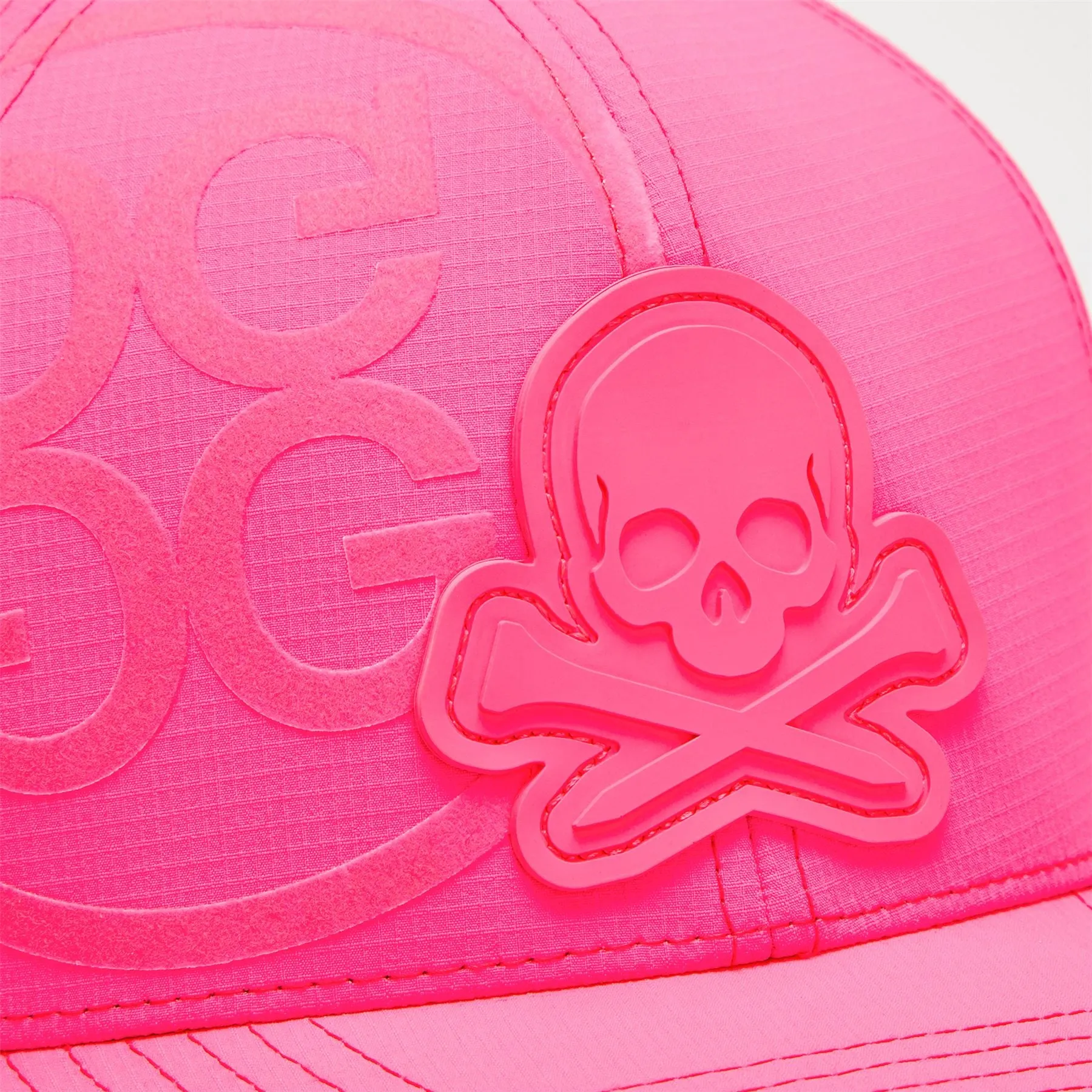 Skull & Tees Featherweight Tech Snapback Cap Pink - AW24