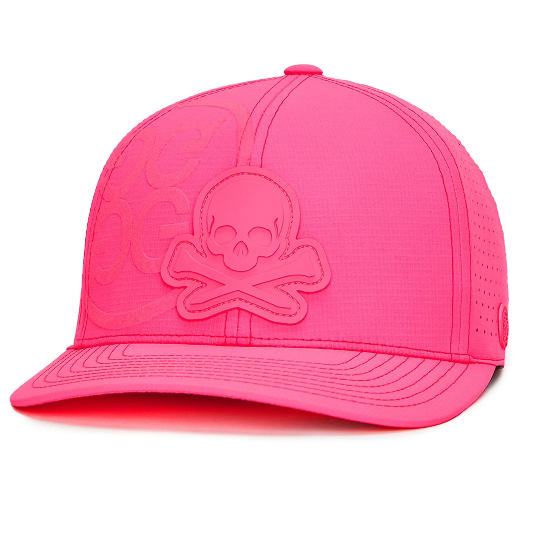 Skull & Tees Featherweight Tech Snapback Cap Pink - AW24