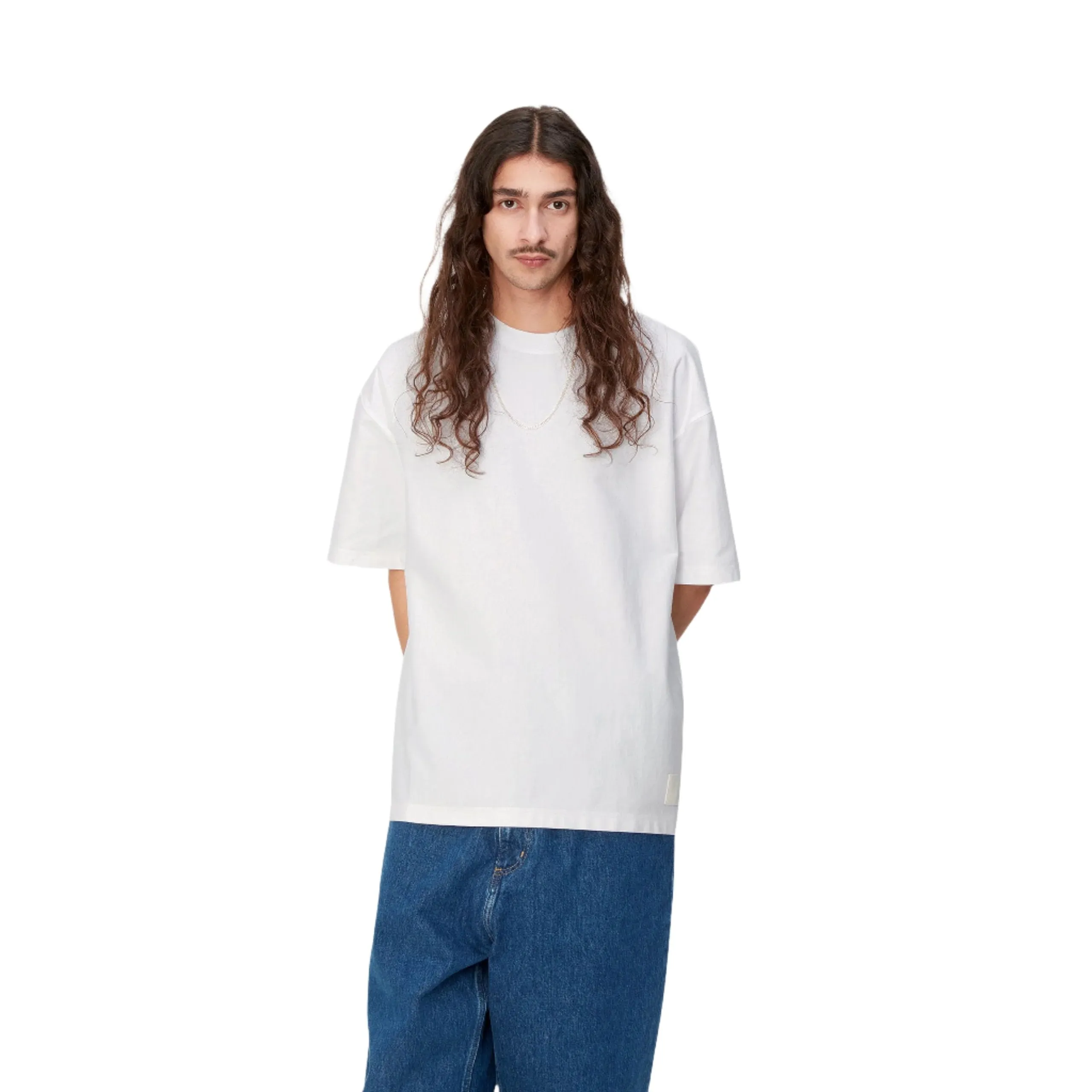 S/S DAWSON T-SHIRT / CARHARTT WIP / WHITE