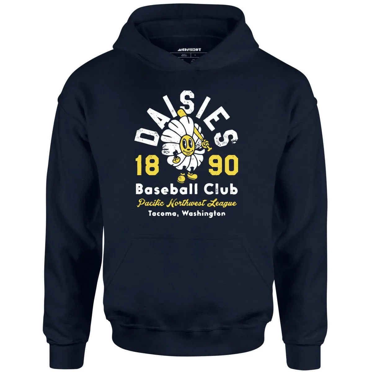 Tacoma Daisies - Washington - Vintage Defunct Baseball Teams - Unisex Hoodie