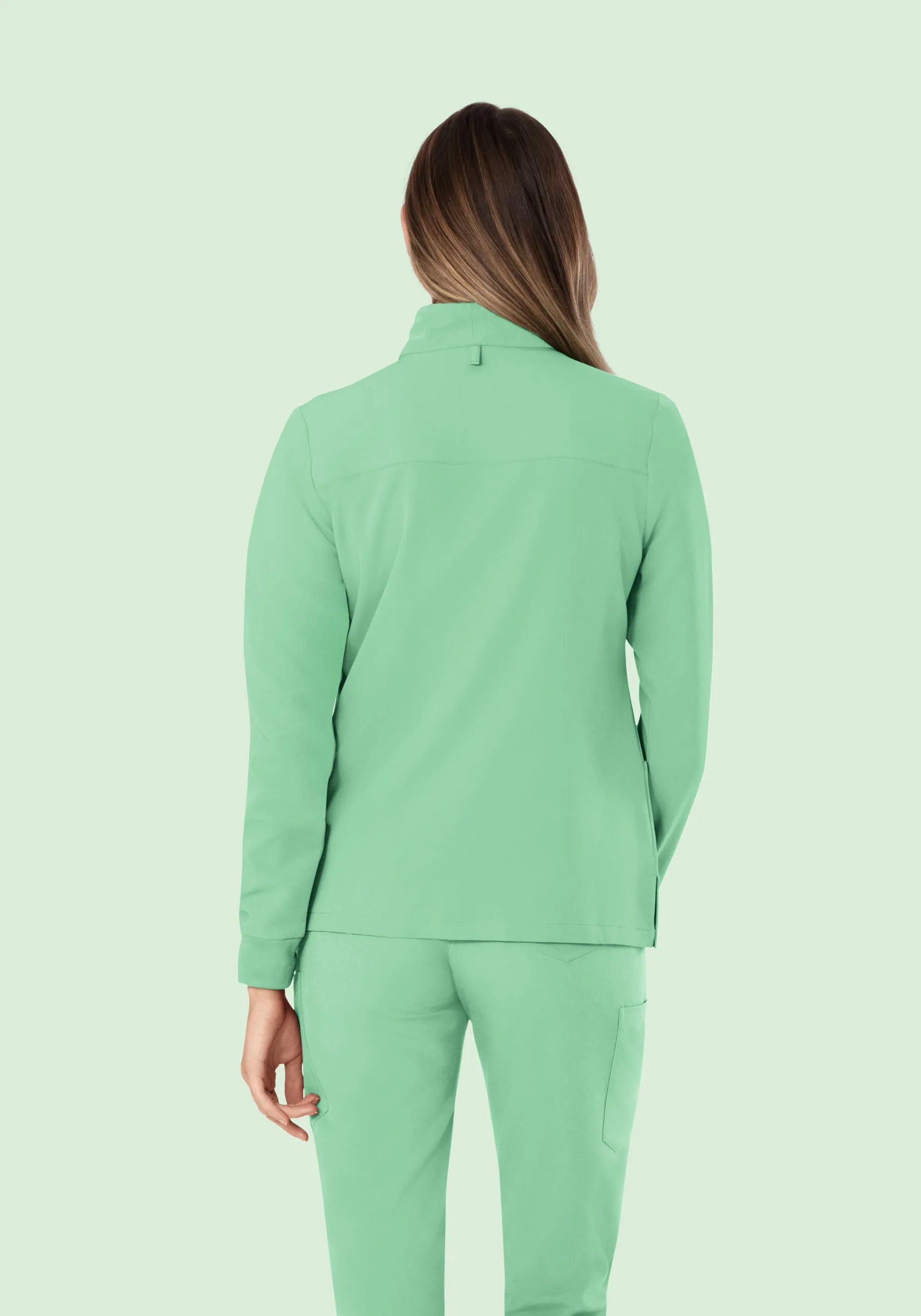 Women's Modern Scrub Jacket Mint