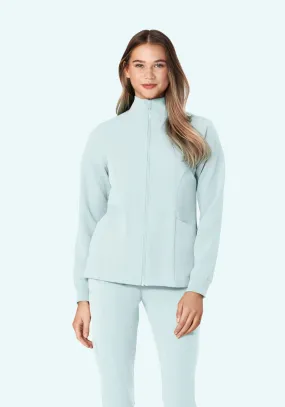 Women's Modern Scrub Jacket Sky